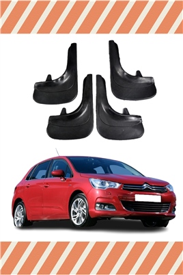 Citroen C4 11 Ve Sonrası 4Lü Tozluk Çamurluk Paçalık