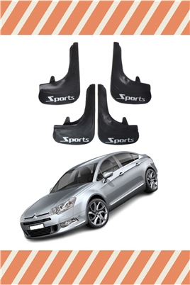 Citroen C5 2007 Ve Sonrası  Sports Yazılı 4Lü Tozluk Çamurluk Paçalık