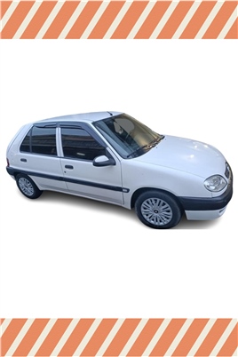 Citroen Saxo Tüm  Modellerine Özel 4Lü Mügen Tip Cam Rüzgarlığı