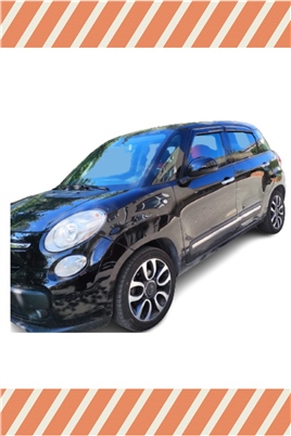 Fıat 500 L Tüm  Modellerine Özel 4Lü Mügen Tip Cam Rüzgarlığı