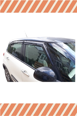 Fıat 500 L Tüm  Modellerine Özel 4Lü Mügen Tip Cam Rüzgarlığı