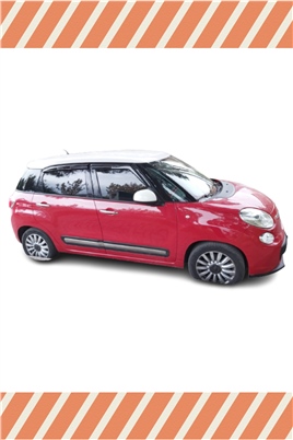 Fıat 500 L Tüm  Modellerine Özel 4Lü Mügen Tip Cam Rüzgarlığı