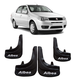 Fiat Albea Hb-Sedan Albea yazılı 4Lü Tozluk Çamurluk Paçalık 