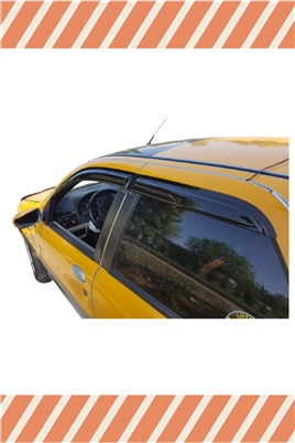 Fıat Albea Sedan Tüm  Modellerine Özel 4Lü Mügen Tip Cam Rüzgarlığı