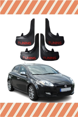 Fiat Bravo Tunıng Yazılı 4Lü Tozluk Çamurluk Paçalık 
