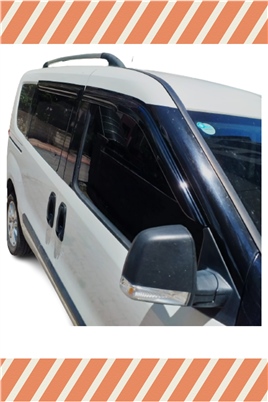 Fıat  Doblo 2   (4 Kapı) 2010-2022 Modellerine Özel 4Lü Mügen Tip Cam Rüzgarlığı