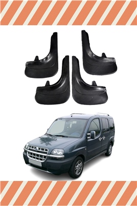 Fiat Doblo 2000-2010 4Lü Tozluk Çamurluk Paçalık 