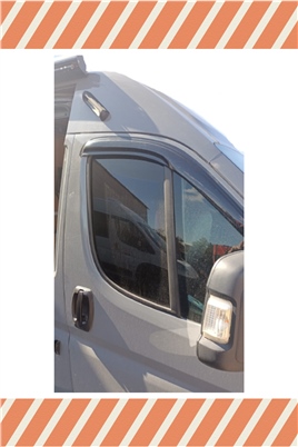 Fiat Ducato 2006-2017 Modellerine Özel 2Li Mügen Tip Cam Rüzgarlığı