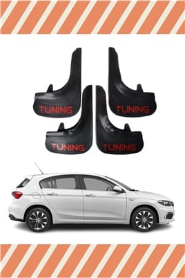 Fiat Egea Hb Tüm Kasalar Tunıng Yazılı 4Lü Tozluk Çamurluk Paçalık 