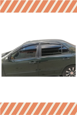 Fıat Marea Sedan Tüm  Modellerine Özel 4Lü Mügen Tip Cam Rüzgarlığı