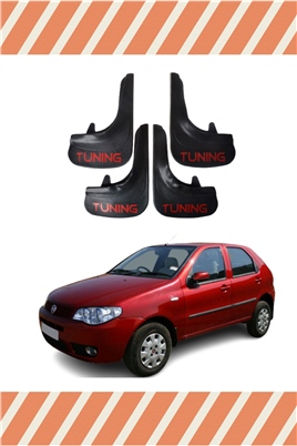 Fiat Palio Tüm Kasalar Tunıng Yazılı 4Lü Tozluk Çamurluk Paçalık  