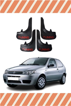 Fiat Palio Van Tüm Kasalar Tunıng Yazılı 4Lü Tozluk Çamurluk Paçalık  