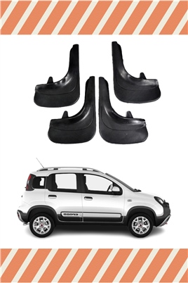 Fiat Panda 4Lü Tozluk Çamurluk Paçalık  