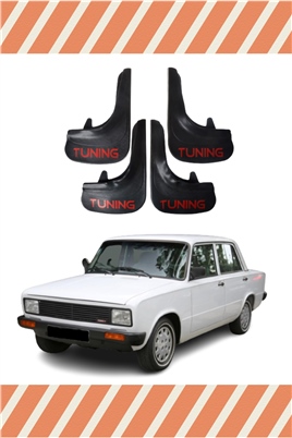 Fiat Serçe  Tunıng Yazılı 4Lü Tozluk Çamurluk Paçalık  