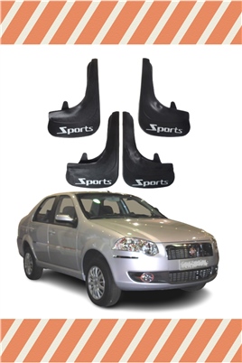Fiat Siena  Sports Yazılı 4Lü Tozluk Çamurluk Paçalık   