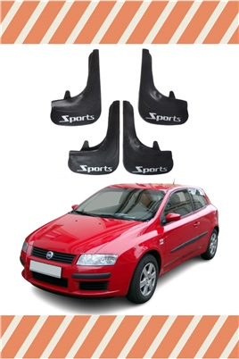 Fiat Stilo Sports Yazılı 4Lü Tozluk Çamurluk Paçalık   