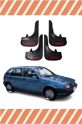 Fiat Tipo Tunıng Yazılı 4Lü Tozluk Çamurluk Paçalık   