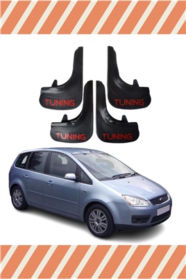 Ford C Max Tunıng Yazılı 4Lü Tozluk Çamurluk Paçalık    