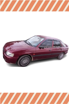 Ford Escord Sedan  Tüm  Modellerine Özel 4Lü Mügen Tip Cam Rüzgarlığı