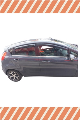 Ford Fiesta 2010-2017 Modellerine Özel 4Lü Mügen Tip Cam Rüzgarlığı