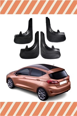 Ford Fiesta 2018 Ve Sonrası 4Lütozluk Çamurluk Paçalık    