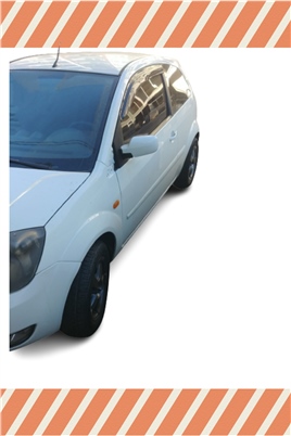 Ford Fiesta Van 2005 Ve Sonrası Modellerine Özel 2Li Mügen Tip Cam Rüzgarlığı