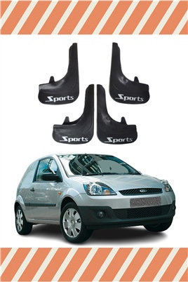 Ford Fiesta Van 2005 Ve Sonrası Sports Yazılı 4Lütozluk Çamurluk Paçalık    