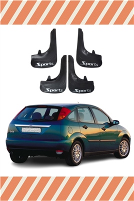 Ford Focus 1 Hb 1998-2004  Sports Yazılı 4Lütozluk Çamurluk Paçalık    