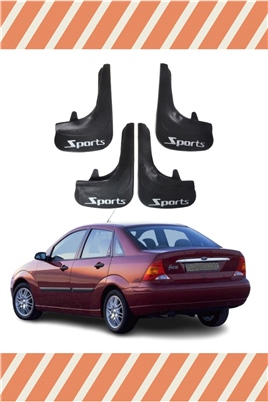 Ford Focus 1 Sd 1998-2004 Sports Yazılı 4Lütozluk Çamurluk Paçalık    