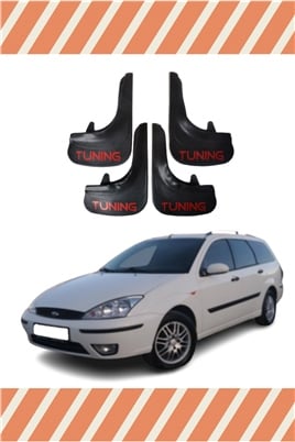 Ford Focus 1 Stw Tunıng Yazılı 4Lütozluk Çamurluk Paçalık    