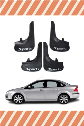 Ford Focus 2 Sports Yazılı 4Lütozluk Çamurluk Paçalık      