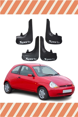 Ford Ka- Sports Yazılı 4Lü Tozluk Çamurluk Paçalık      