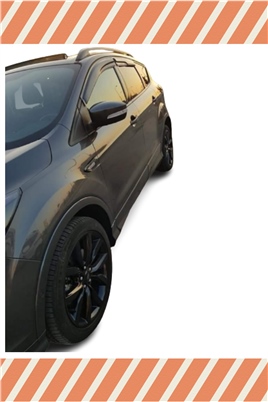 Ford Kuga 2008-2012 Modellerine Özel 4Lü Mügen Tip Cam Rüzgarlığı