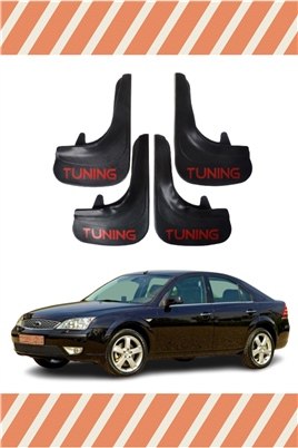 Ford Mondeo 2001-2007 Tunıng Yazılı 4Lü Tozluk Çamurluk Paçalık       