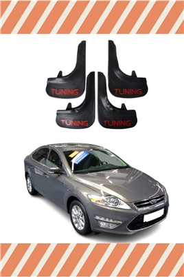 Ford Mondeo 2008-2013 Tunıng Yazılı 4Lü Tozluk Çamurluk Paçalık       