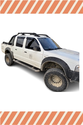 Ford Ranger 1999-2012 Modellerine Özel 4Lü Mügen Tip Cam Rüzgarlığı