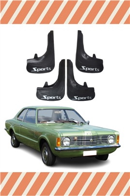 Ford Taunus Sports Yazılı 4Lü Tozluk Çamurluk Paçalık       