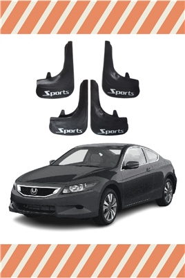 Honda Accord 2008-2012  Sports Yazılı 4Lü Tozluk Çamurluk Paçalık       