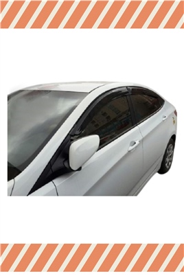 Hyundai Accent Blue 2011 Ve Sonrası Modellerine Özel 4Lü Mügen Tip Cam Rüzgarlığı