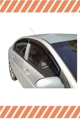 Hyundai Accent Era  2005-2011 Modellerine Özel 4Lü Mügen Tip Cam Rüzgarlığı