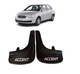 Hyundai Accent Era Accent yazılı 2Li Tozluk Çamurluk Paçalık    