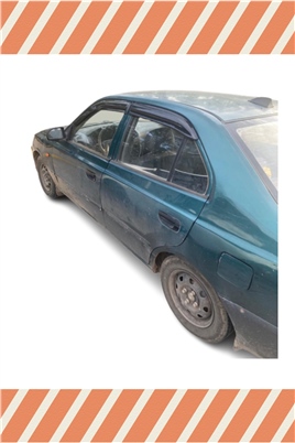 Hyundai Accent Milenyum 2001-2003 Modellerine Özel 4Lü Mügen Tip Cam Rüzgarlığı