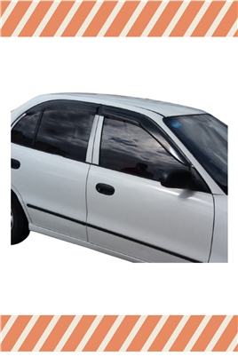 Hyundai Accent Yumurta Kasa 1995-2000 Modellerine Özel 4Lü Mügen Tip Cam Rüzgarlığı