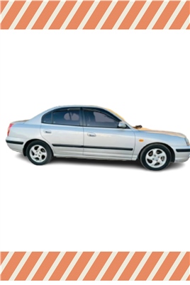 Hyundai Elantra 2002-2007 Modellerine Özel 4Lü Mügen Tip Cam Rüzgarlığı