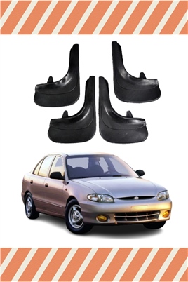 Hyundai Excel Tüm Kasalar 4Lü Tozluk Çamurluk Paçalık   