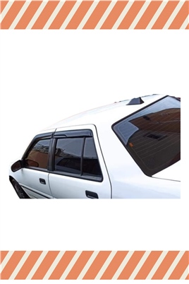 Hyundai Excel Tüm  Modellerine Özel 4Lü Mügen Tip Cam Rüzgarlığı