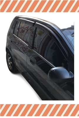 Hyundai Getz Tüm  Modellerine Özel 4Lü Mügen Tip Cam Rüzgarlığı