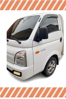 Hyundai H100 Kamyonet Tüm  Modellerine Özel 2Li Mügen Tip Cam Rüzgarlığı