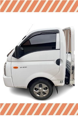 Hyundai H100 Kamyonet Tüm  Modellerine Özel 2Li Mügen Tip Cam Rüzgarlığı