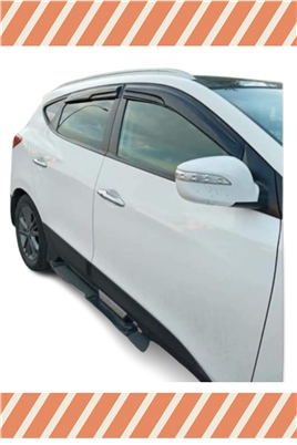 Hyundai  İx-35 Tüm  Modellerine Özel 4Lü Mügen Tip Cam Rüzgarlığı